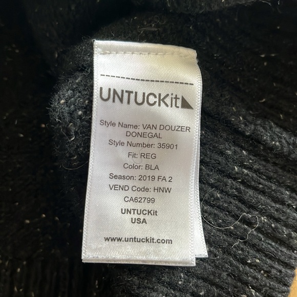 Untilckit Men’s Lambswool Sweater - Picture 3 of 8